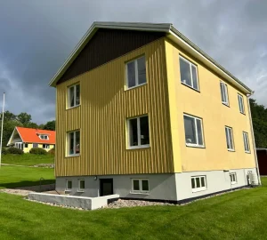 Byte av fasad och fönster 4 inna